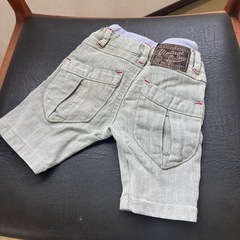 JUNK STORE デニム風ショートパンツ 80の画像