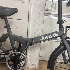 ジープ　JEEP 20型 折りたたみ自転車  6段変速 の画像
