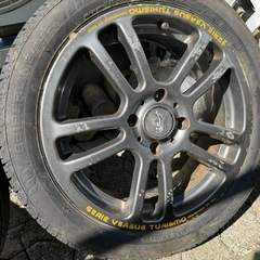 【希少】RAYS VESTA VERSUS TURISMO☆PCD100 5.5J+45/15インチ　165/55/15（2023年製） 当時物の画像