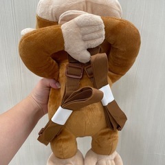 20%オフ！おさるのジョージ ベビージョージ寝そべりリュックの画像