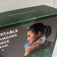 【未開封】ネッククーラー ネックファン 首掛け扇風機 冷却プレート 4000mAh（r70705a11)の画像
