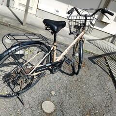 27インチ　自転車　6段変速の画像