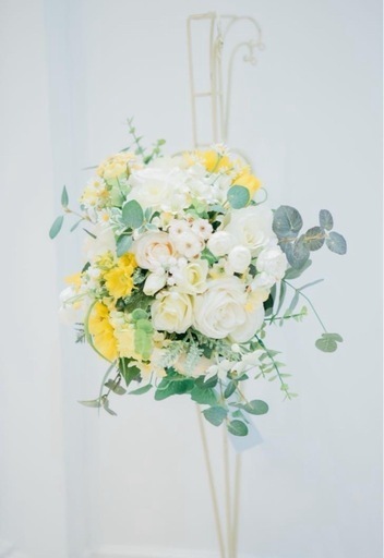 ウェディングブーケ、ブートニア