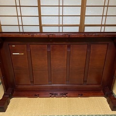 カリモク　座卓の画像
