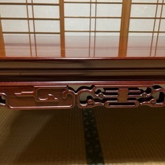 カリモク　座卓の画像