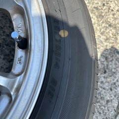165/70R14 ホイール付きの画像