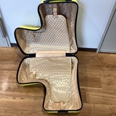 キャリーバッグ（イエロー）【町田市再生家具】251091の画像