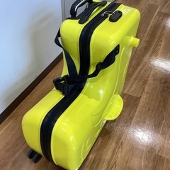 キャリーバッグ（イエロー）【町田市再生家具】251091の画像