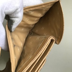 CHANEL シャネル Wホック 折り財布の画像