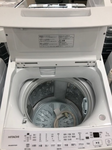 全自動洗濯機　HITACHI BW-V70H 2022年製　7.0キロ【トレファク堺福田】
