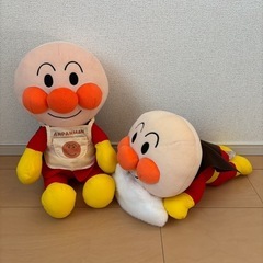 アンパンマン　あんぱんまん　ぬいぐるみ　人形人形　2点