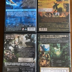 早期に処分します　懐かしのアドベンチャーDVD洋楽まとめ4本　トムクルーズ　　　　　　　の画像
