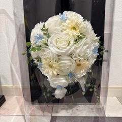 ウェディングブーケ、ブートニアの画像