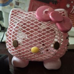 可愛いキティちゃんミニ扇風機動作確認済み