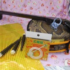現品販売　21.000円　沖縄三線専用キット蛇皮強化(二重張)型...