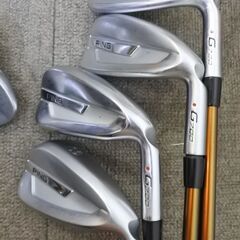 【KSD/A/Io/00】超希少　PING/ピンG700 レッドドット・SW,WW.UW.9-6番７本セット シャフト ALTA J CB Flex SRグリップ６本新品の画像