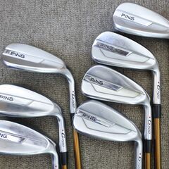 【KSD/A/Io/00】超希少　PING/ピンG700 レッドドット・SW,WW.UW.9-6番７本セット シャフト ALTA J CB Flex SRグリップ６本新品の画像