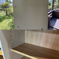中古　収納棚、本棚の画像