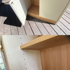 中古　収納棚、本棚の画像