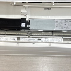 I583 🌈 ジモティー限定価格！ TOSHIBA 2.2kw エアコン おもに6畳用 ⭐ 動作確認済 ⭐ クリーニング済の画像