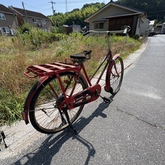 郵政 郵便 自転車 現状 昭和レトロの画像