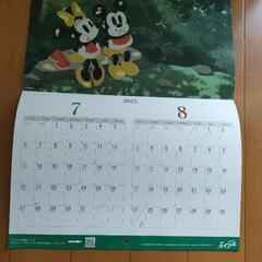 2025年のカレンダー　ミッキーの画像