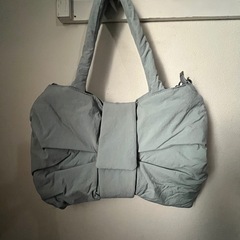 リボン　ショルダー　カバン　バッグの画像