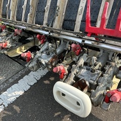 ヤンマー 5条植え　セル付き　高速乗用田植機 12馬力　VP5C コンパクト　自動水平　UFO パワステ ロータリー式 HST すこやかペダリスト  田植え機　宮崎　簡易始動動画ありの画像