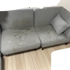 L字型ソファの画像