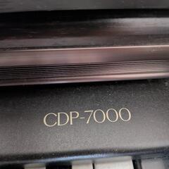 CASIO 電子ピアノ　CDP-7000の画像