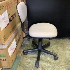 【リサイクルサービス八光　田上店】【リサイクルサービス八光】デスクチェア グレーの画像