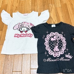 【8/8 17:30 掲載削除】 120サイズ ワンピース Tシャツ マイメロ ミニー サンリオ sanrio ディズニー Disney disney ポケモン 裏起毛 トレーナー ズボン パンツ ショートパンツ デニム スカート の画像