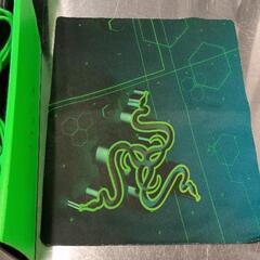 0710-112 ヘッドホン　傷ありRAZER KRAKEN GREENの画像