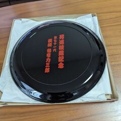 超レア…元横綱鶴竜のお盆…未使用の画像