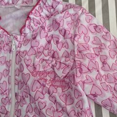 ピンクラッシュガード130cmの画像