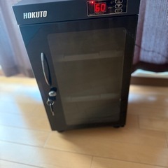 美品！HOKUTO 防湿庫・ドライボックス HP-38EX 使用期間2年未満! 38Lの画像