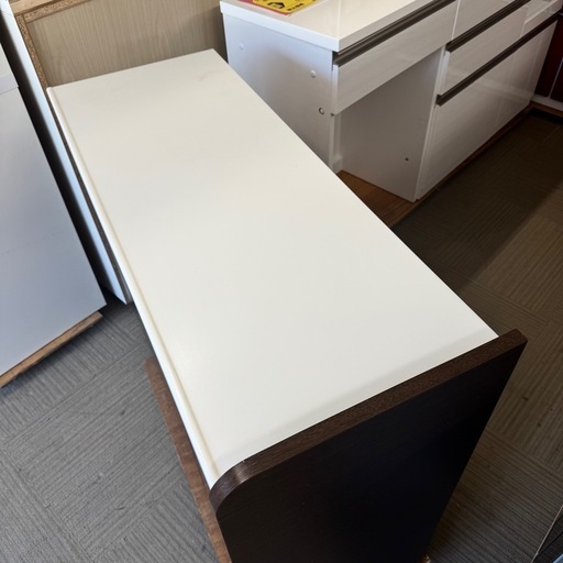 【超美品‼️】天板人工大理石 102cm幅キッチンカウンター 食器棚 超美品‼️】天板人工大理石 102cm幅キッチンカウンター 食器棚 収納