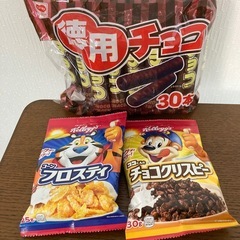 飲み物とお菓子の画像