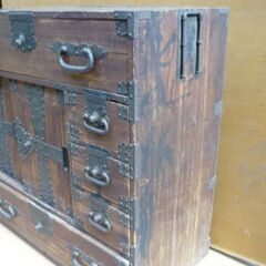 時代箪笥　桐箪笥　収納箪笥　明治の終わり頃～昭和初期頃の画像