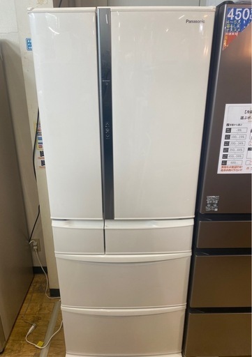 ⭐️人気⭐️2020年製Panasonic 451L冷蔵庫NR-FVF456-W No. 6516FN