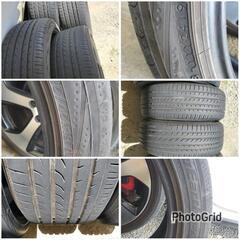 【値引き交渉前提】7ミリ越えバリ山　ヨコハマ　ブルーアース　225/45/19の画像