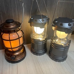 LEDランタン3つセットの画像