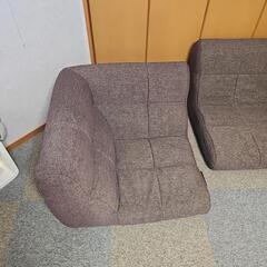 ニトリ　ローソファ　4点セットの画像