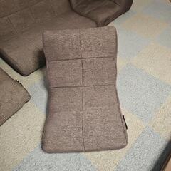 ニトリ　ローソファ　4点セットの画像
