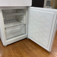 【6ヵ月保証付き】Haier(ハイアール)2ドア冷蔵庫　JR-NF148Aの画像