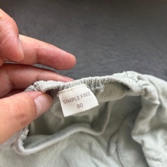 (80cm)ベビー服 トップス グリーン系の画像