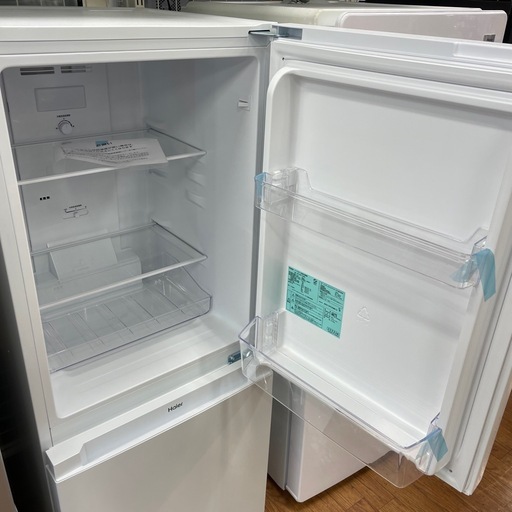 【安心の1年保証】Haier(ハイアール)2ドア冷蔵庫　JR-NF140N