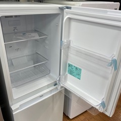 【安心の1年保証】Haier(ハイアール)2ドア冷蔵庫　JR-NF140Nの画像