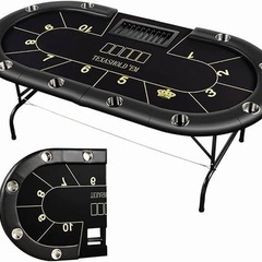 ポーカーテーブル チェア　セット