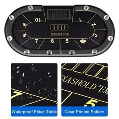 ポーカーテーブル チェア　セットの画像